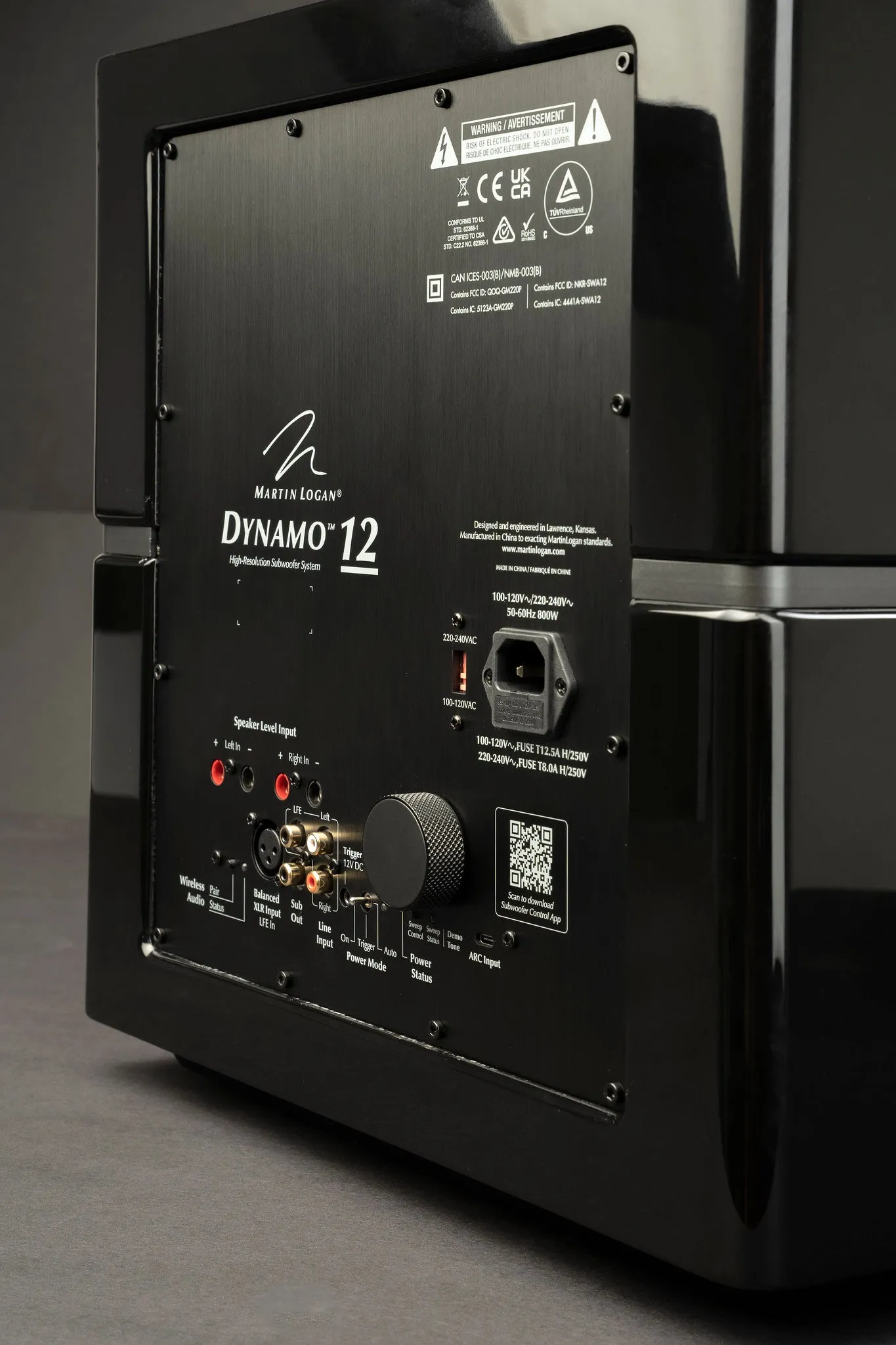 Martin Logan Dynamo 12 Powered 12" Subwoofer