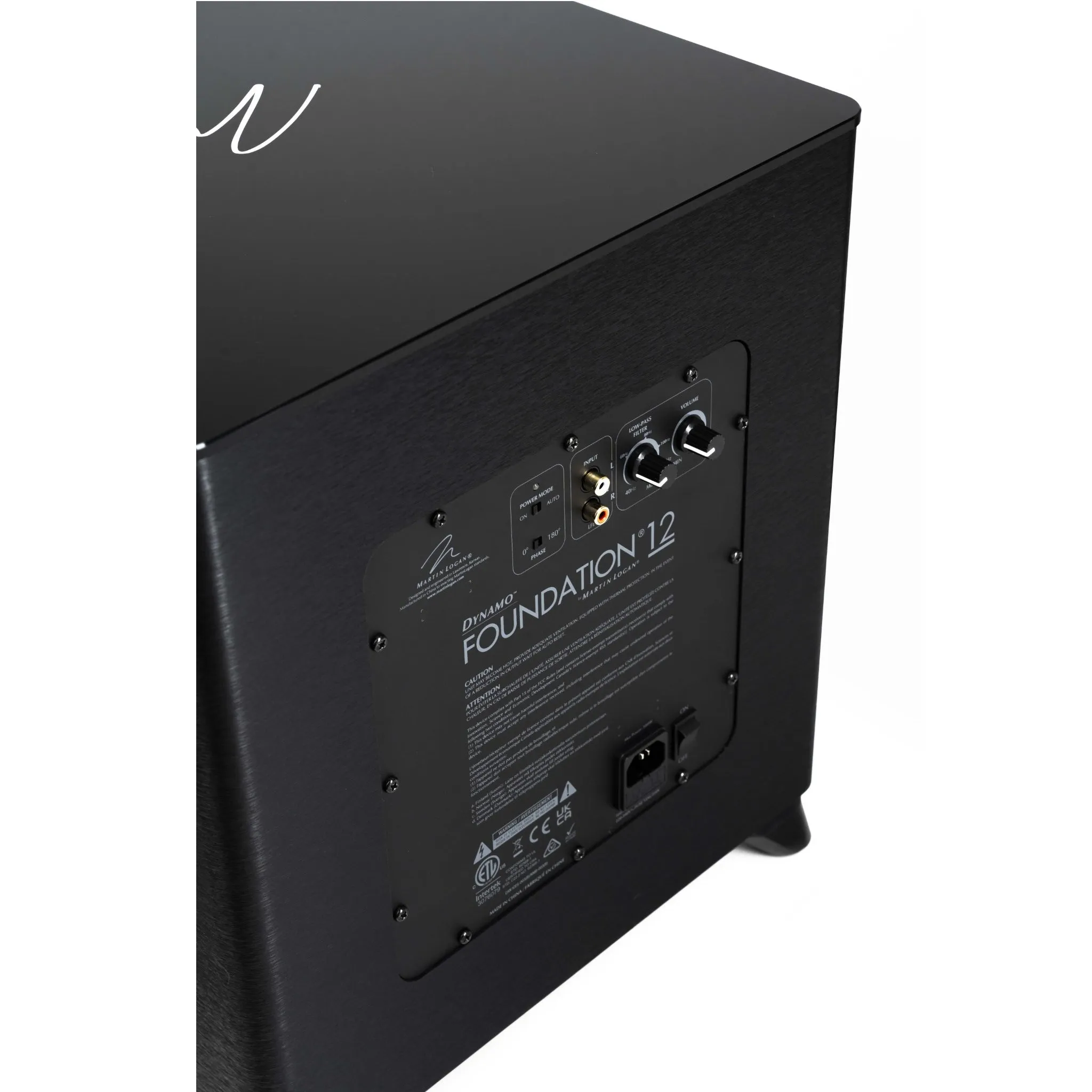 Martin Logan Dynamo Foundation 12 Powered 12" Subwoofer