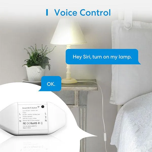 Meross Wi-Fi Smart Switch White-3000000
