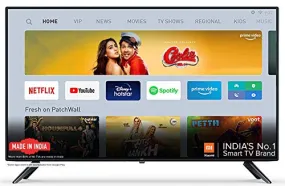 Mi 4A 100 cm 40 Inches Full HD Android LED Smart TV with Data Saver (Black)