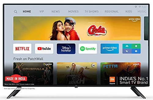 Mi 4A 100 cm 40 Inches Full HD Android LED Smart TV with Data Saver (Black)