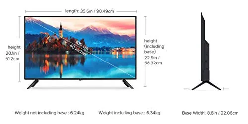 Mi 4A 100 cm 40 Inches Full HD Android LED Smart TV with Data Saver (Black)