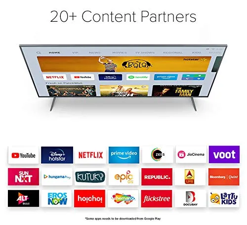 Mi 4A 100 cm 40 Inches Full HD Android LED Smart TV with Data Saver (Black)
