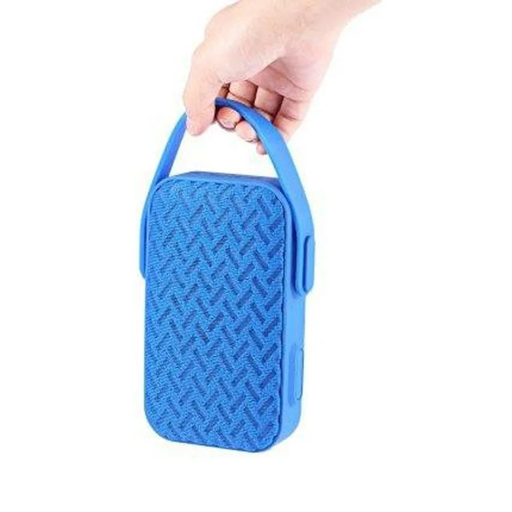 MY220BT  Handheld Bluetooth Speaker Wireless Portable Subwoofers 3D Surround With Mini KTV Singing Bar-BLUE