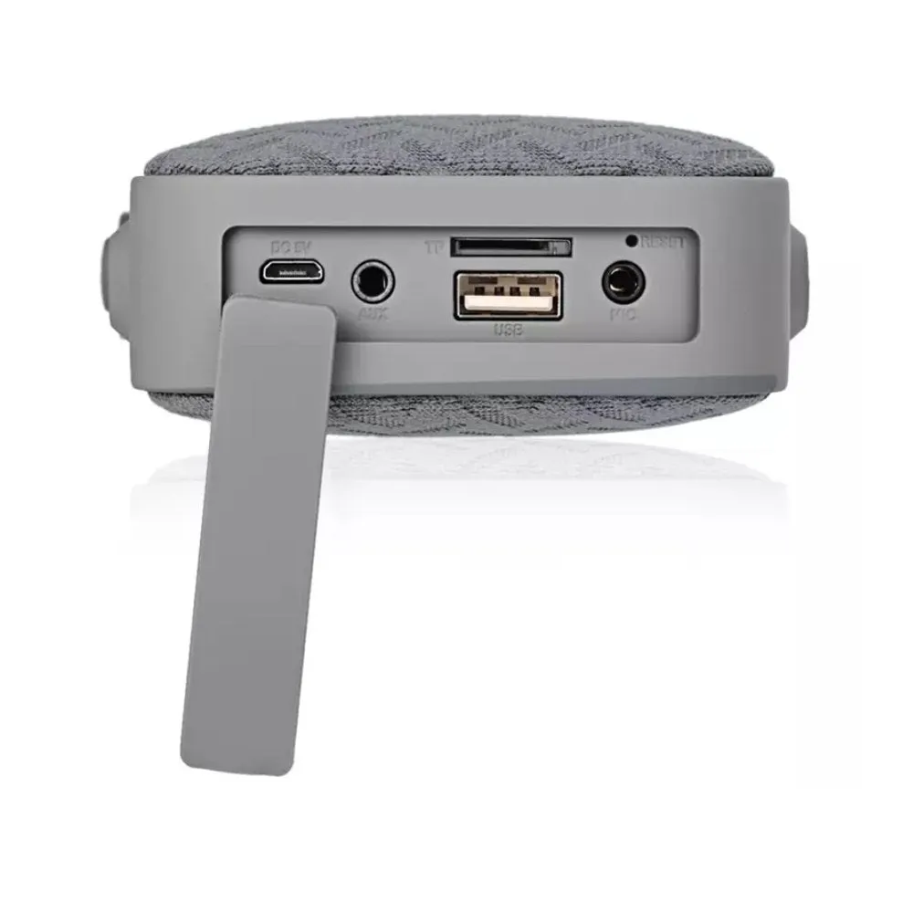 MY220BT Handheld Bluetooth Speaker Wireless Portable Subwoofers 3D Surround With Mini KTV Singing Bar-Gray