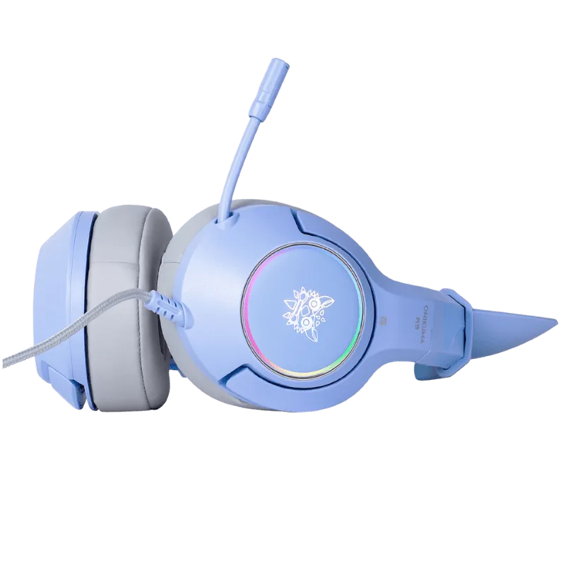 ONIKUMA K9 RGB Stereo Gaming Headset with Cat Ears for PS4, Xbox, PC and Switch