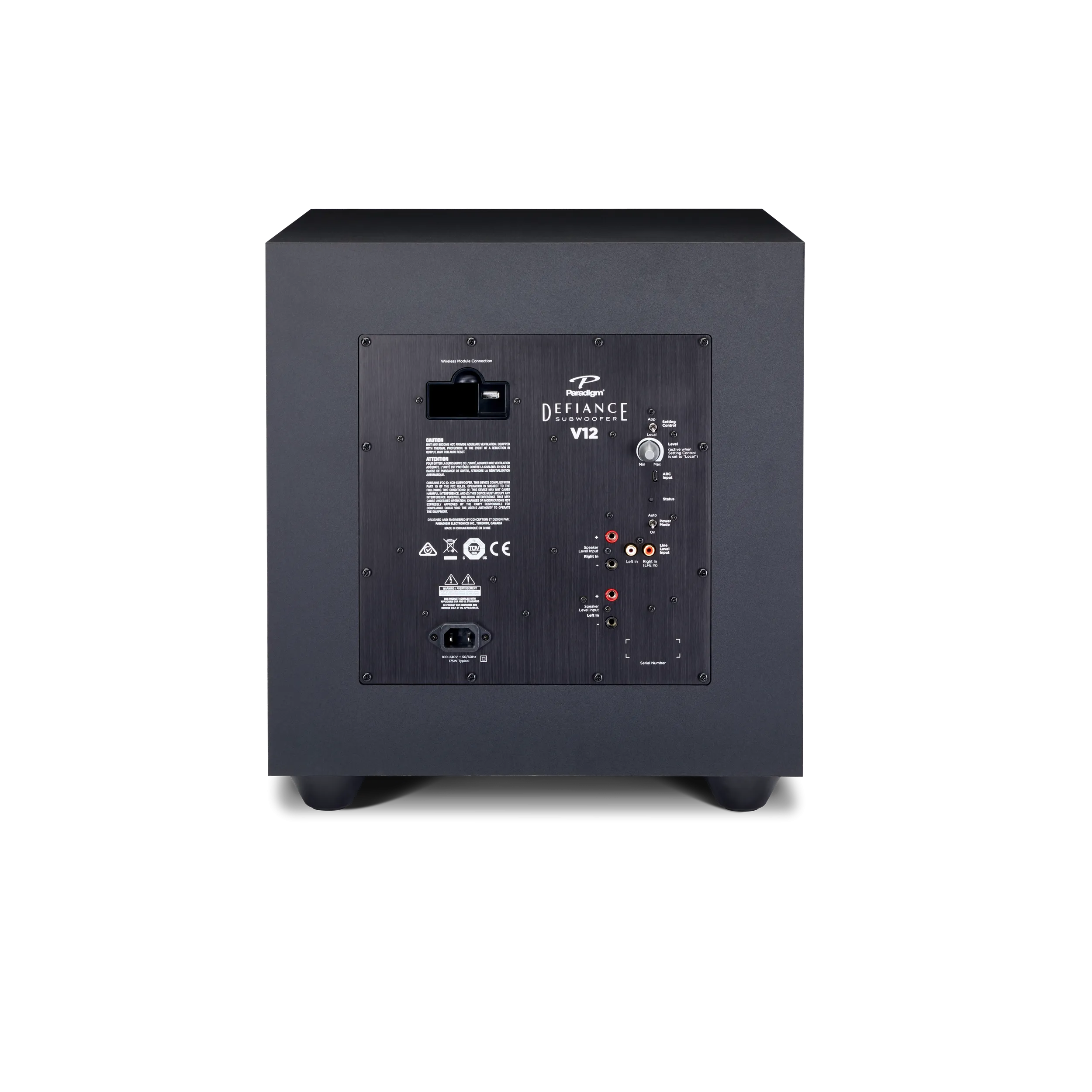 Paradigm Defiance V12 12" Powered Subwoofer