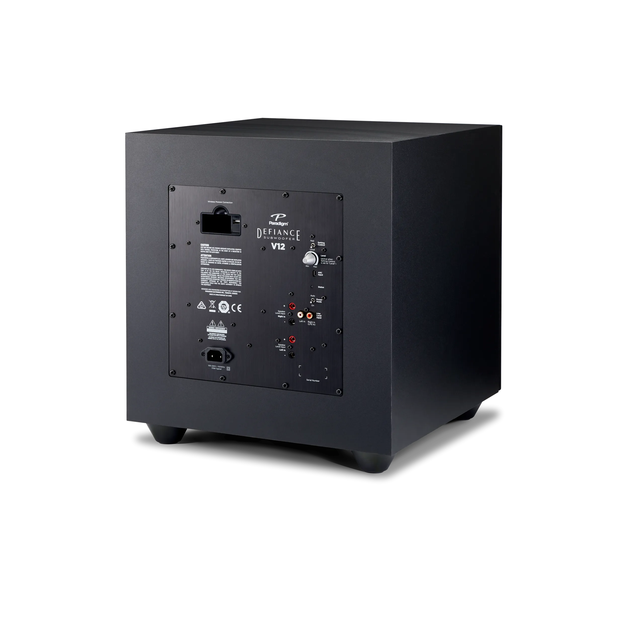 Paradigm Defiance V12 12" Powered Subwoofer