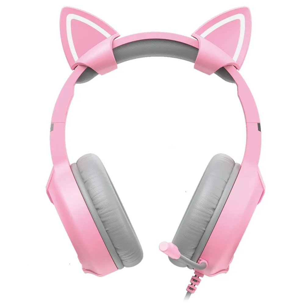 Playmax Cat Ears (Pink/White)