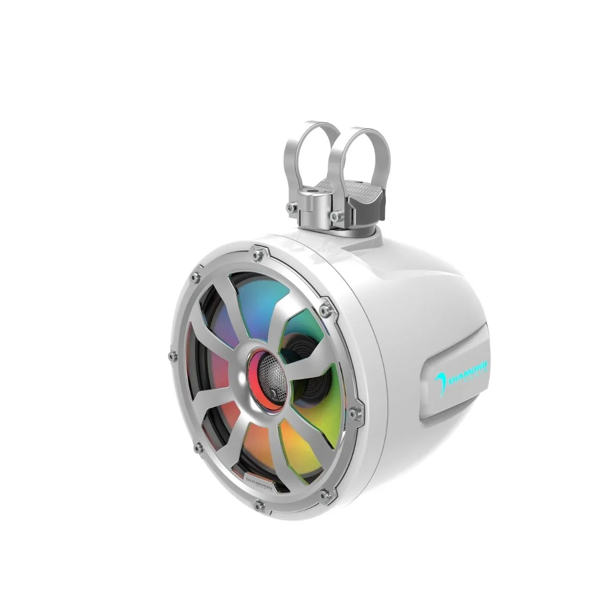 POD10F4W - 10" 2-Way Marine Tower Speaker w/Titanium Dome Tweeter (White)