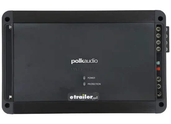 Polk Marine Amplifier w- Crossover Filters - 4 Channel - 12 Volts - 400 Watts-PAD4000.4