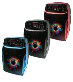 Portable 1000 Watts Peak Power 6.5” Speaker with LED Lights and Remote Control