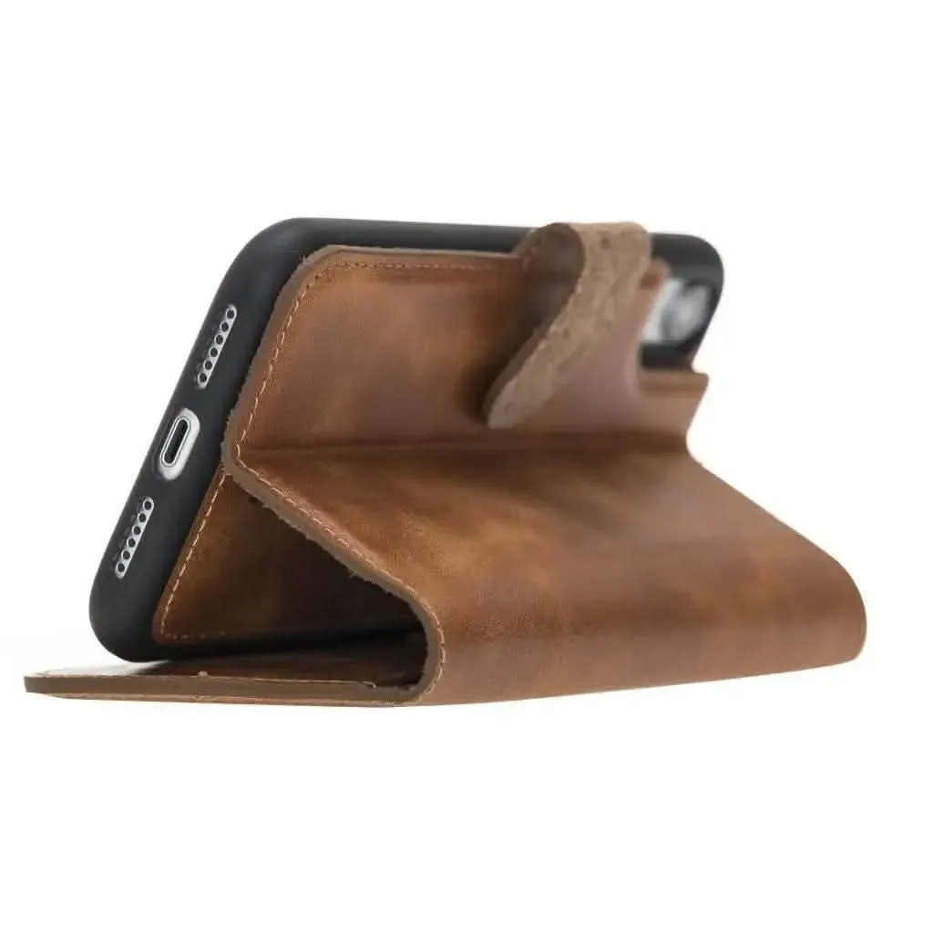 Premium Detachable Leather Wallet Case for Apple iPhone X Series by Bouletta