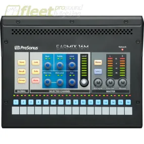 PreSonus EarMix-16M 16x2 AVB-Networked Personal Monitor Mixer