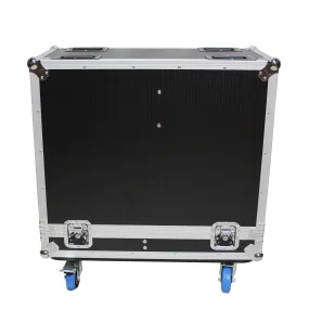 ProX XS-2X301817 Flight Case for 2 - 15 Inch RCF HDM 45-A | HD 35-A | HD 15-A Speakers