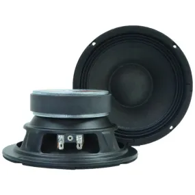 Quake 6"  - 8 Ohm Steel Frame Speaker Driver (Pair)