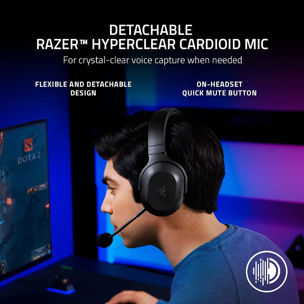 Razer Barracuda - Wireless Multi-Platform Gaming And Mobile Headset
