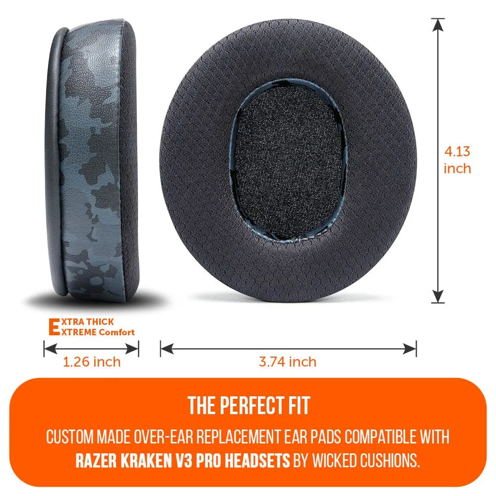 Razer Kraken V3 Pro Earpads - WC FreeZe Cooling Gel