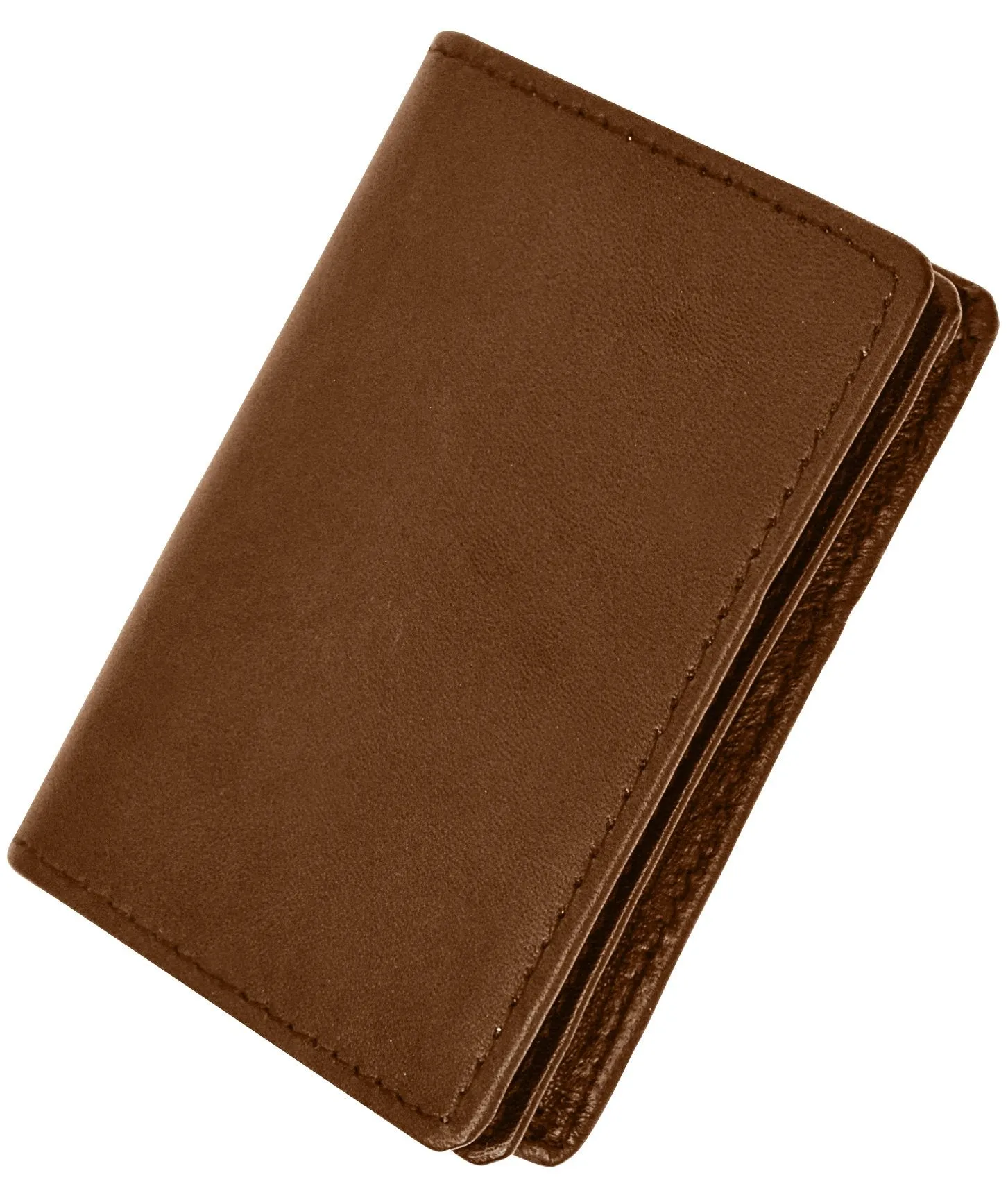 RFID Blocking Genuine Premium Leather Expandable Credit Card ID Business Card Holder Wallet RFID P 70