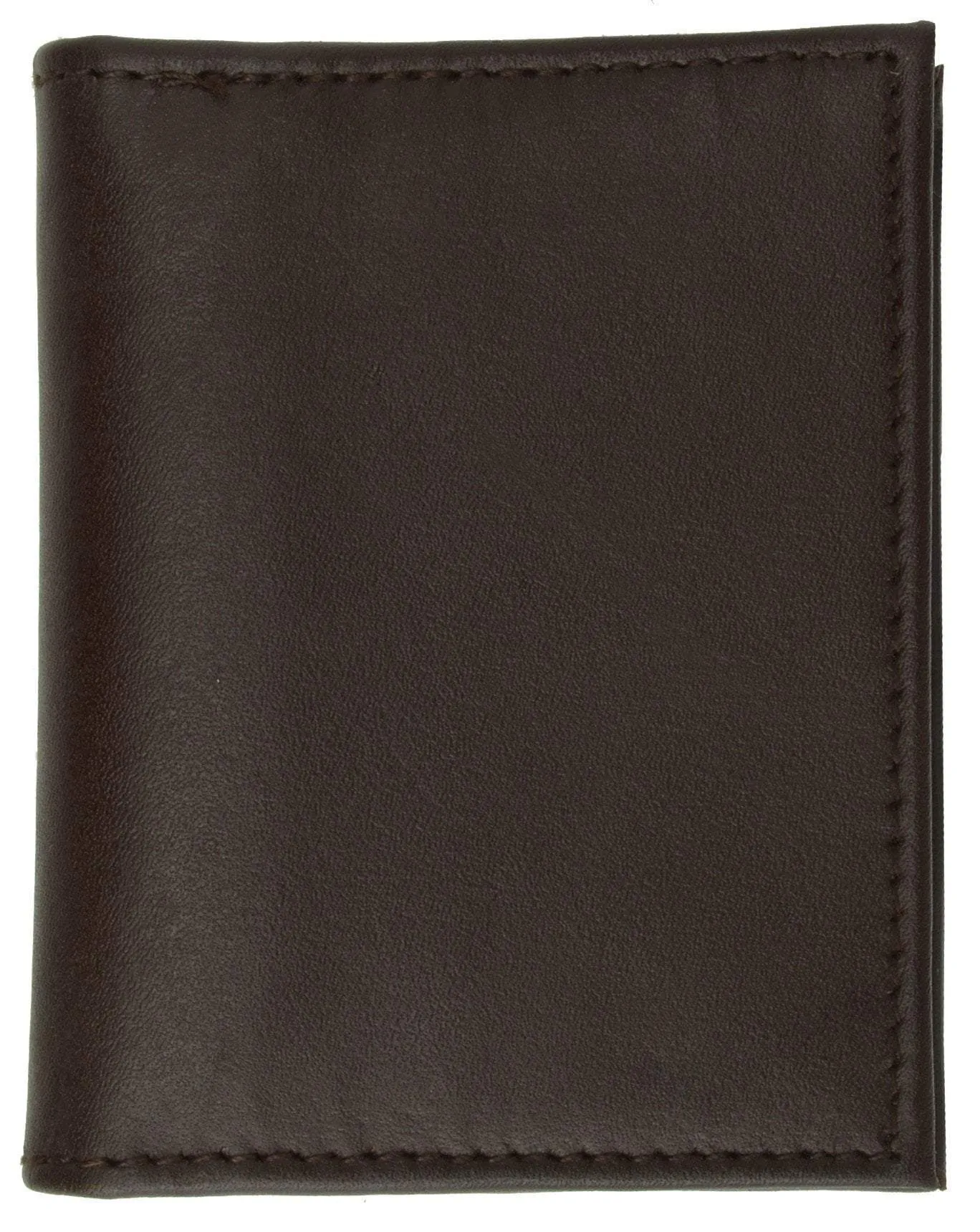 RFID Security Block Safe Leather Credit Card ID Business Card Center Flap Wallet RFID 74 (C)