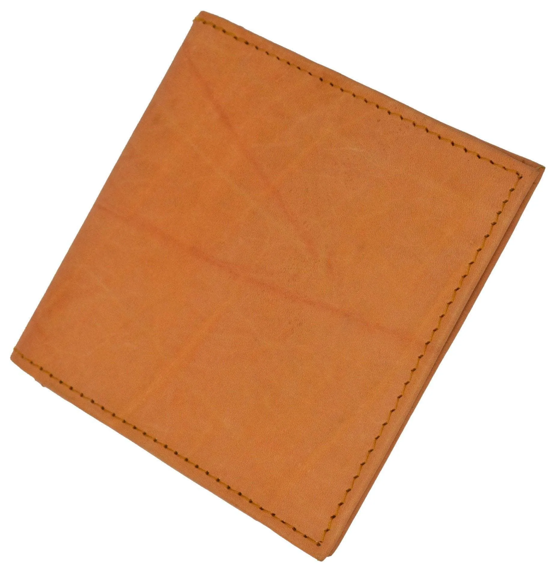 RFID Security Block Safe Leather Credit Card ID Business Card Center Flap Wallet RFID 74 (C)