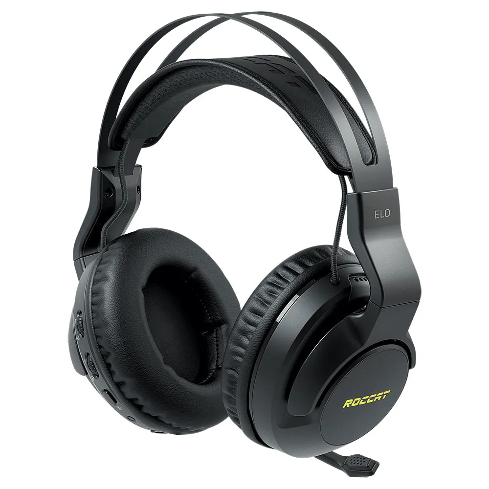 ﻿Roccat ELO 7.1 Air Wireless Surround Sound RGB Gaming Headset Headphones