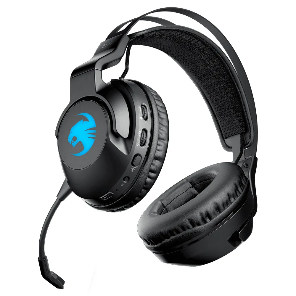 ﻿Roccat ELO 7.1 Air Wireless Surround Sound RGB Gaming Headset Headphones