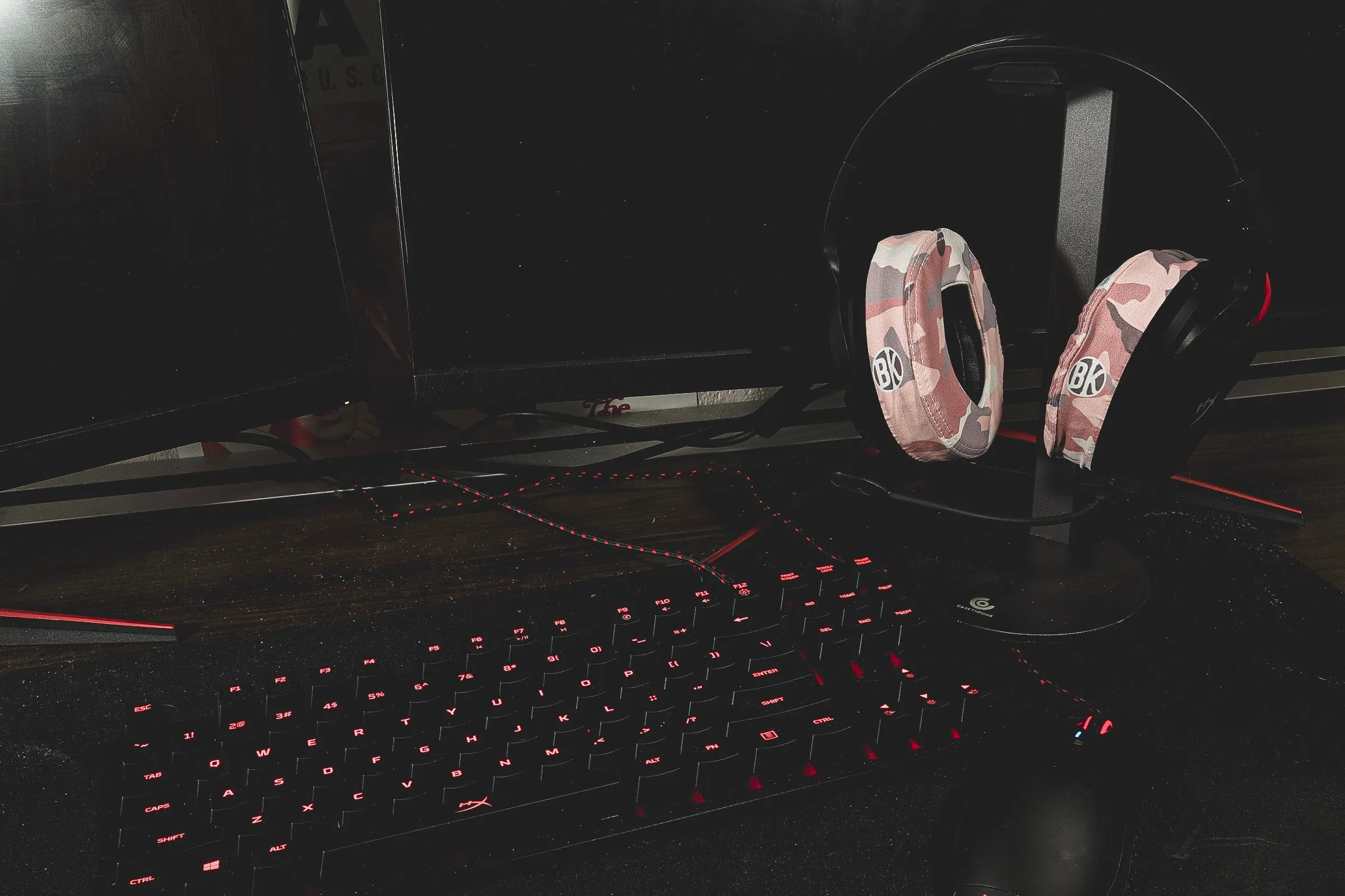 Rose Gold Camo Gaming