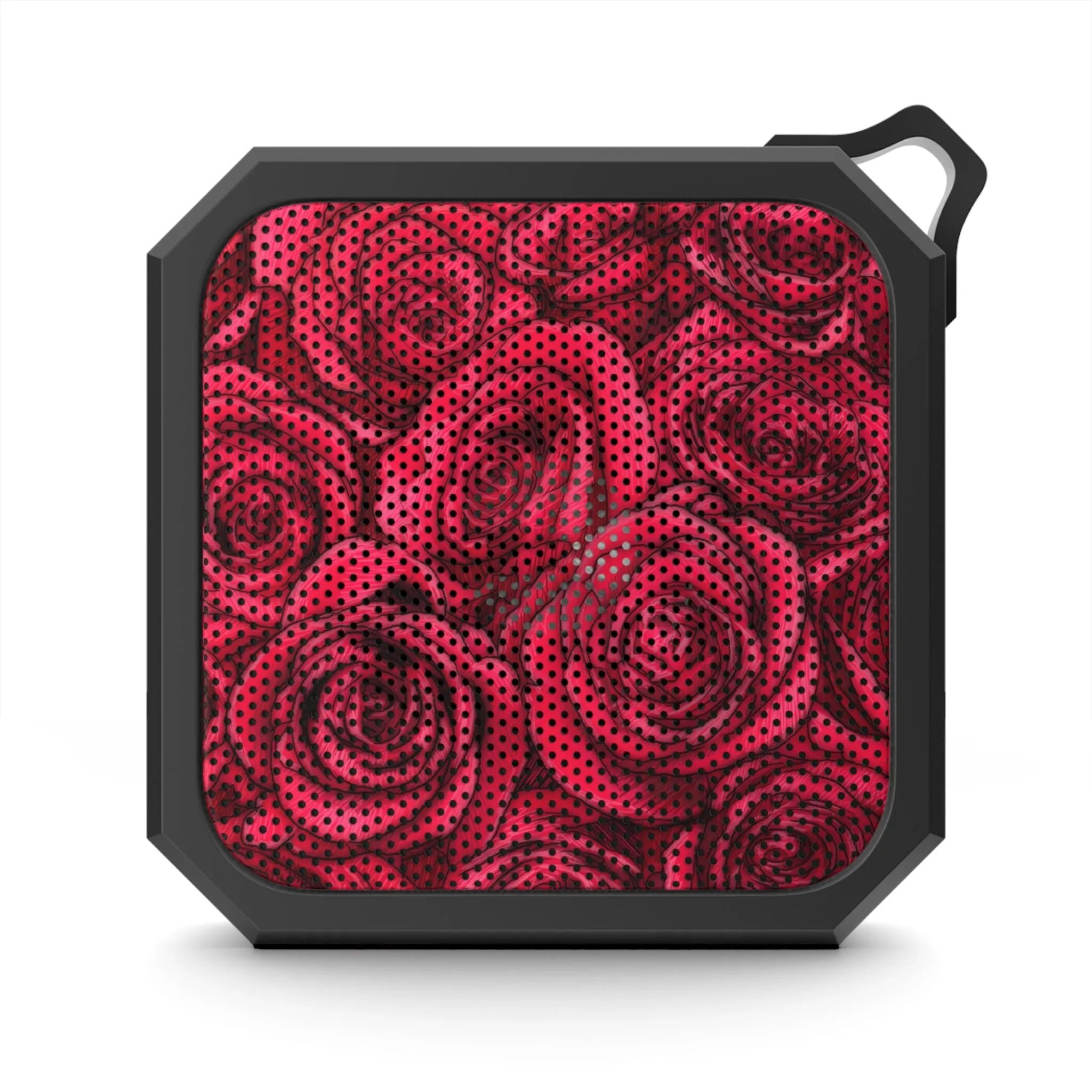 Rose Shower Speaker Flower Botanical Aesthetic Blackwater Outdoor Bluetooth Speaker