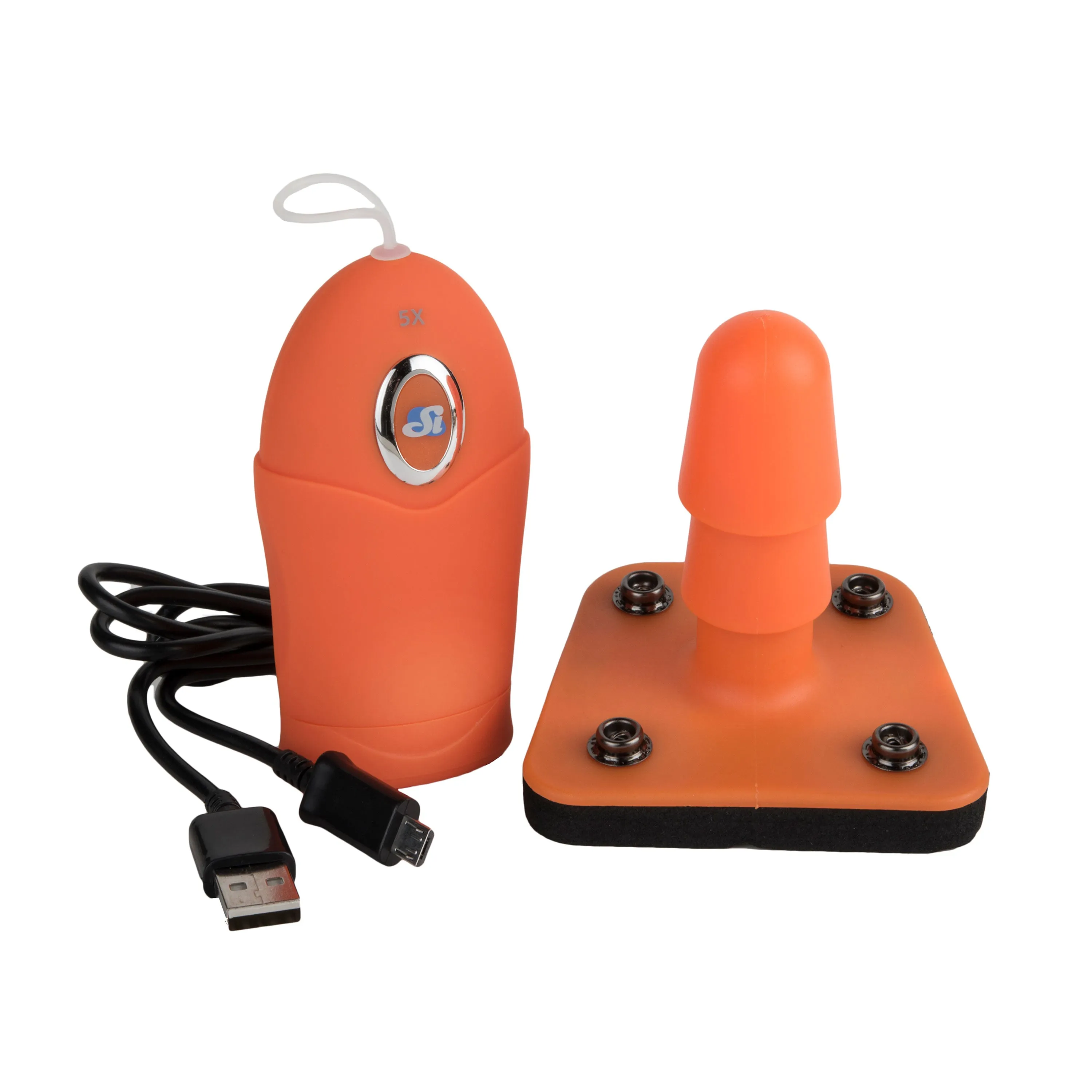 Si-61103 STRAP-ON TOOLS VIBRATING STUD ADAPTER-ORANGE