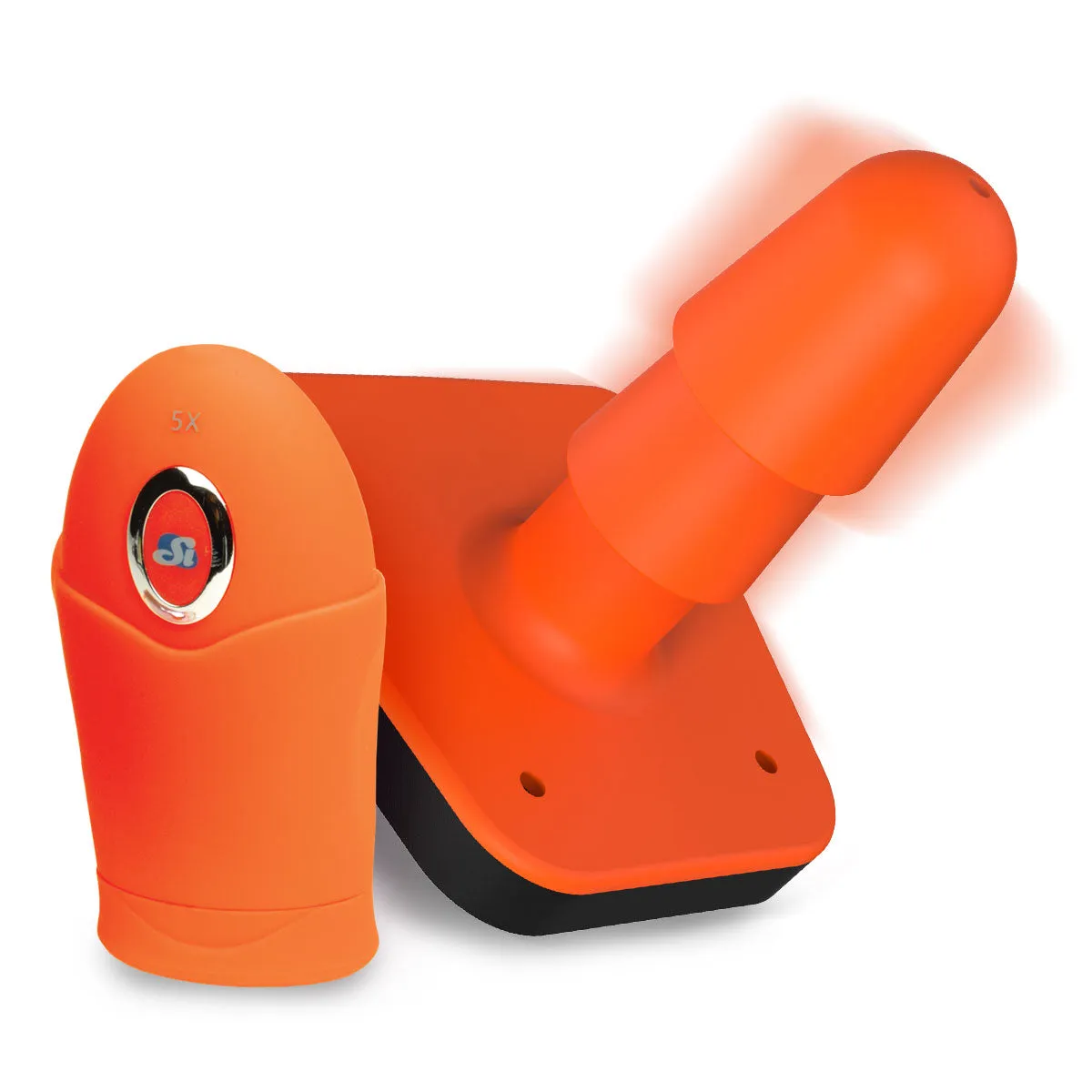 Si-61103 STRAP-ON TOOLS VIBRATING STUD ADAPTER-ORANGE