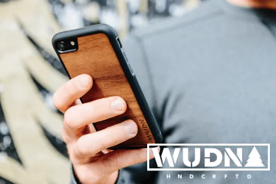 Slim Wooden iPhone Case (American Black Walnut)