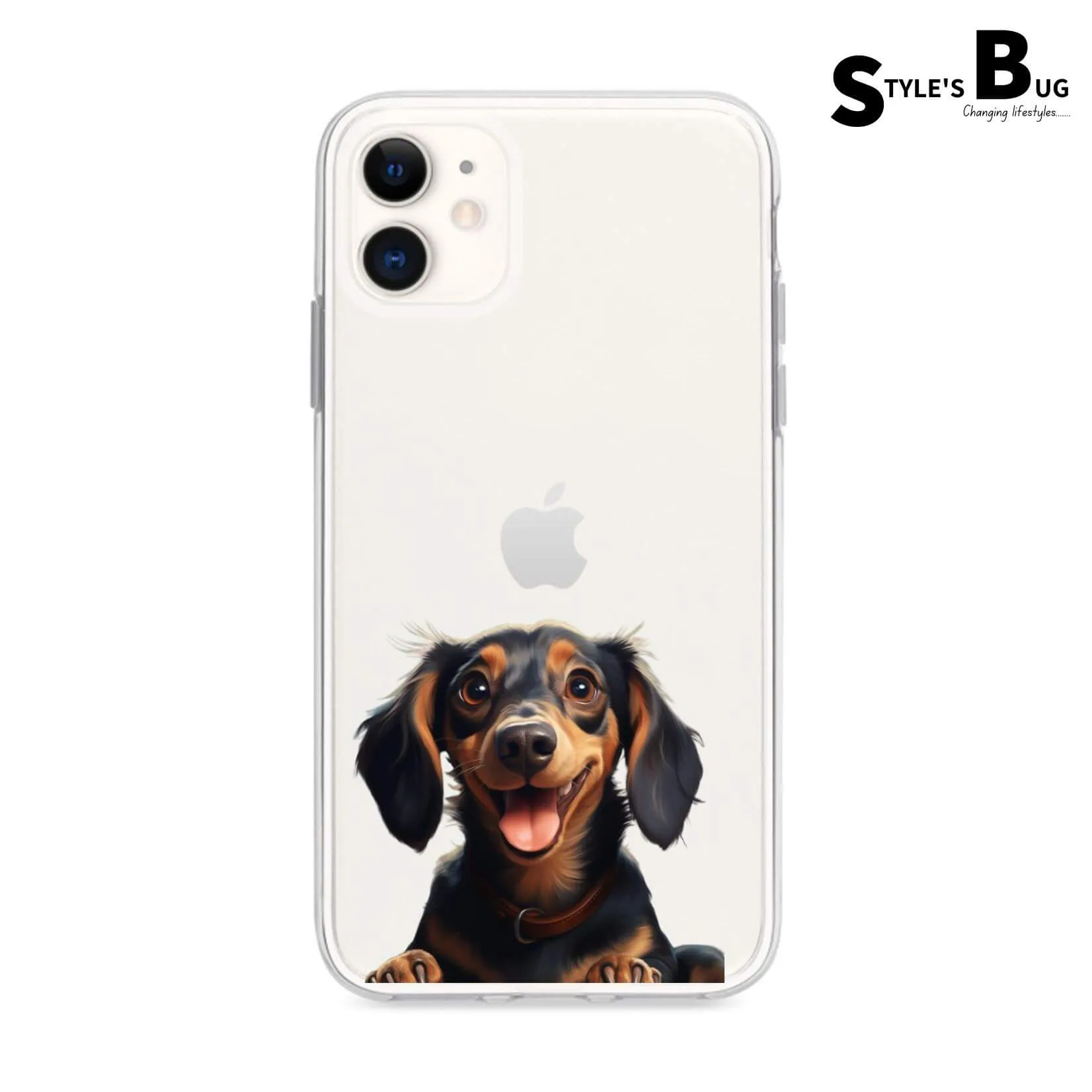 Smiling Dog phone cases from Style's Bug (UV printed)