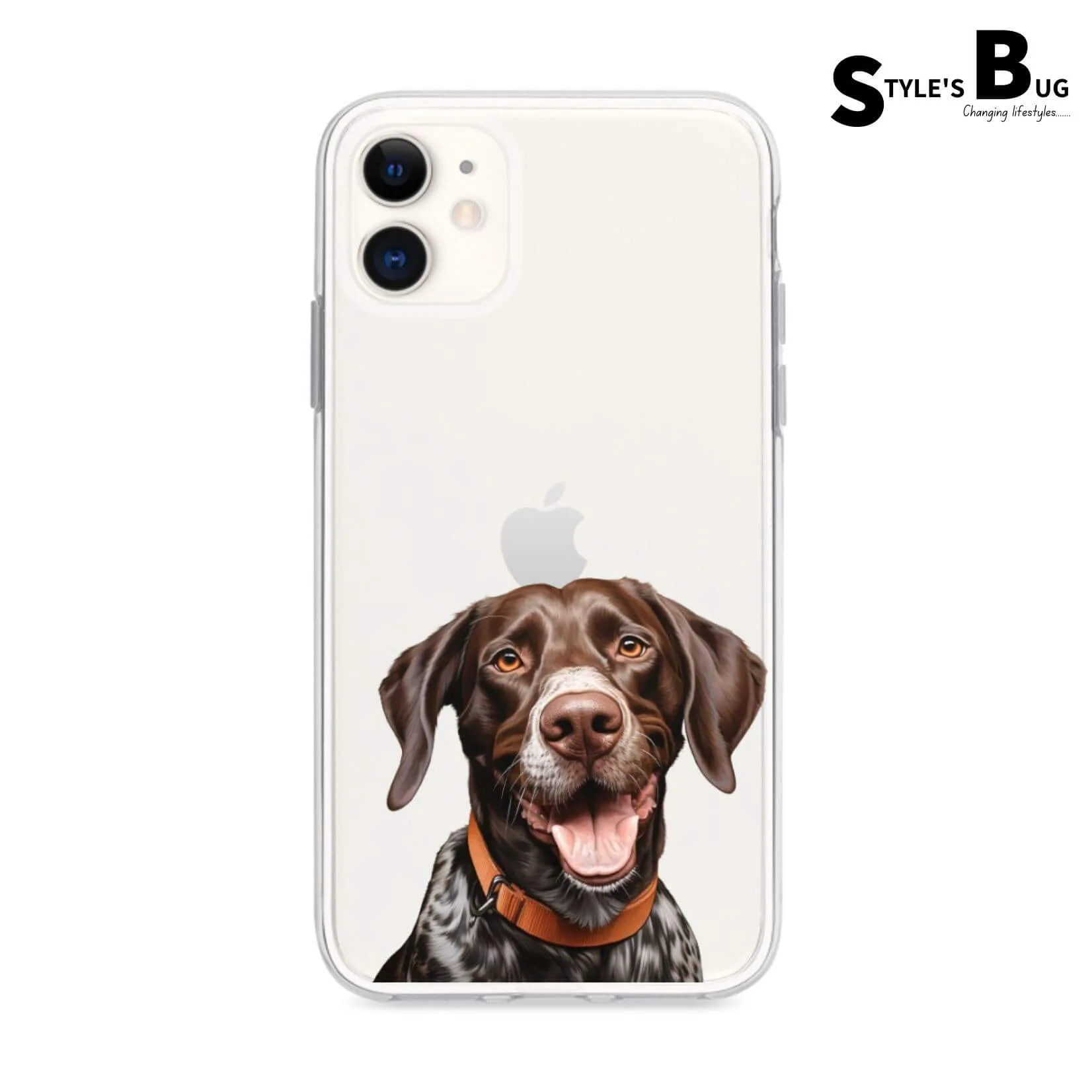 Smiling Dog phone cases from Style's Bug (UV printed)