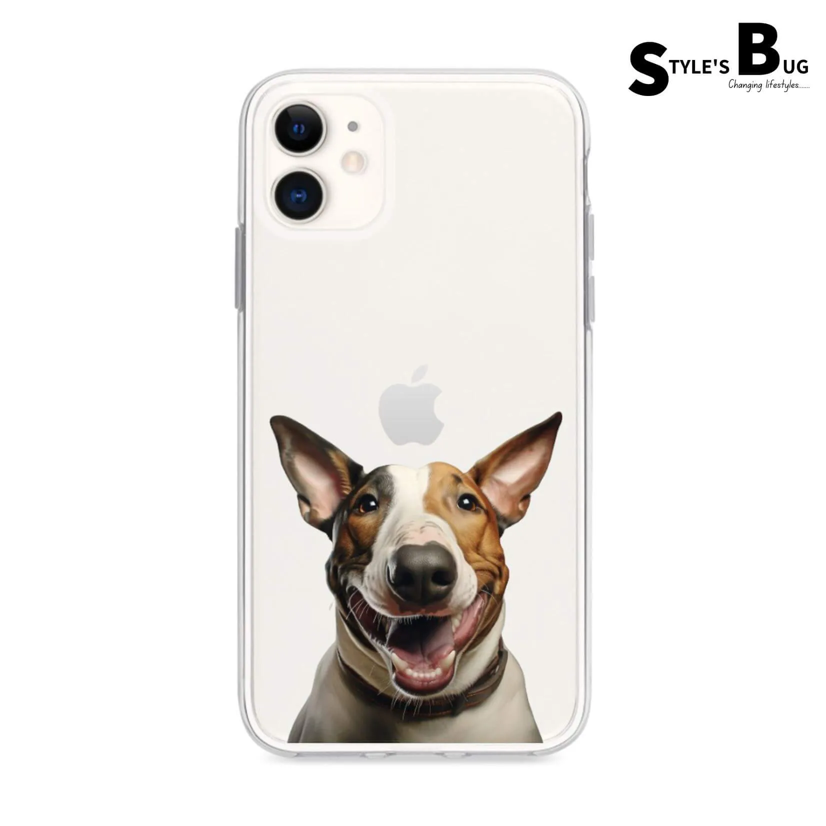 Smiling Dog phone cases from Style's Bug (UV printed)