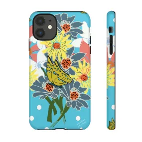 Spring Bouquet-Tropical Blue-Tough Cases