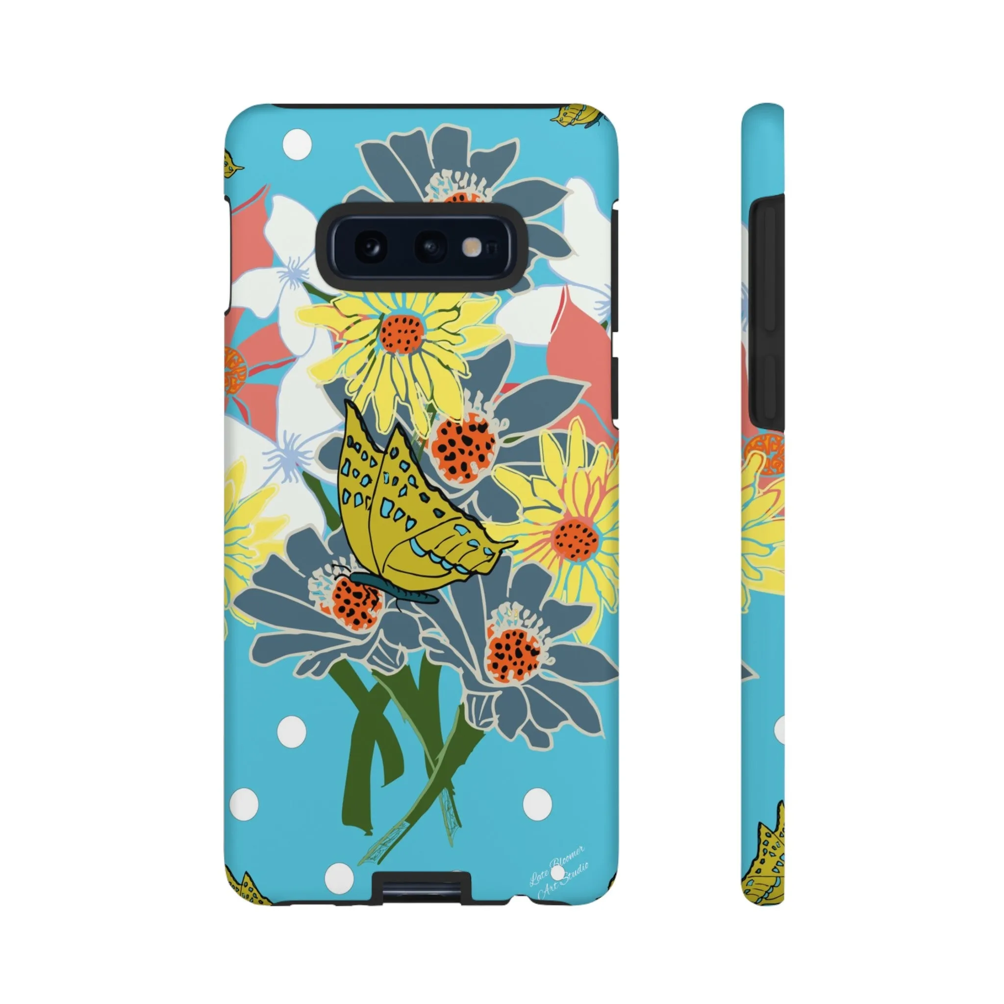 Spring Bouquet-Tropical Blue-Tough Cases