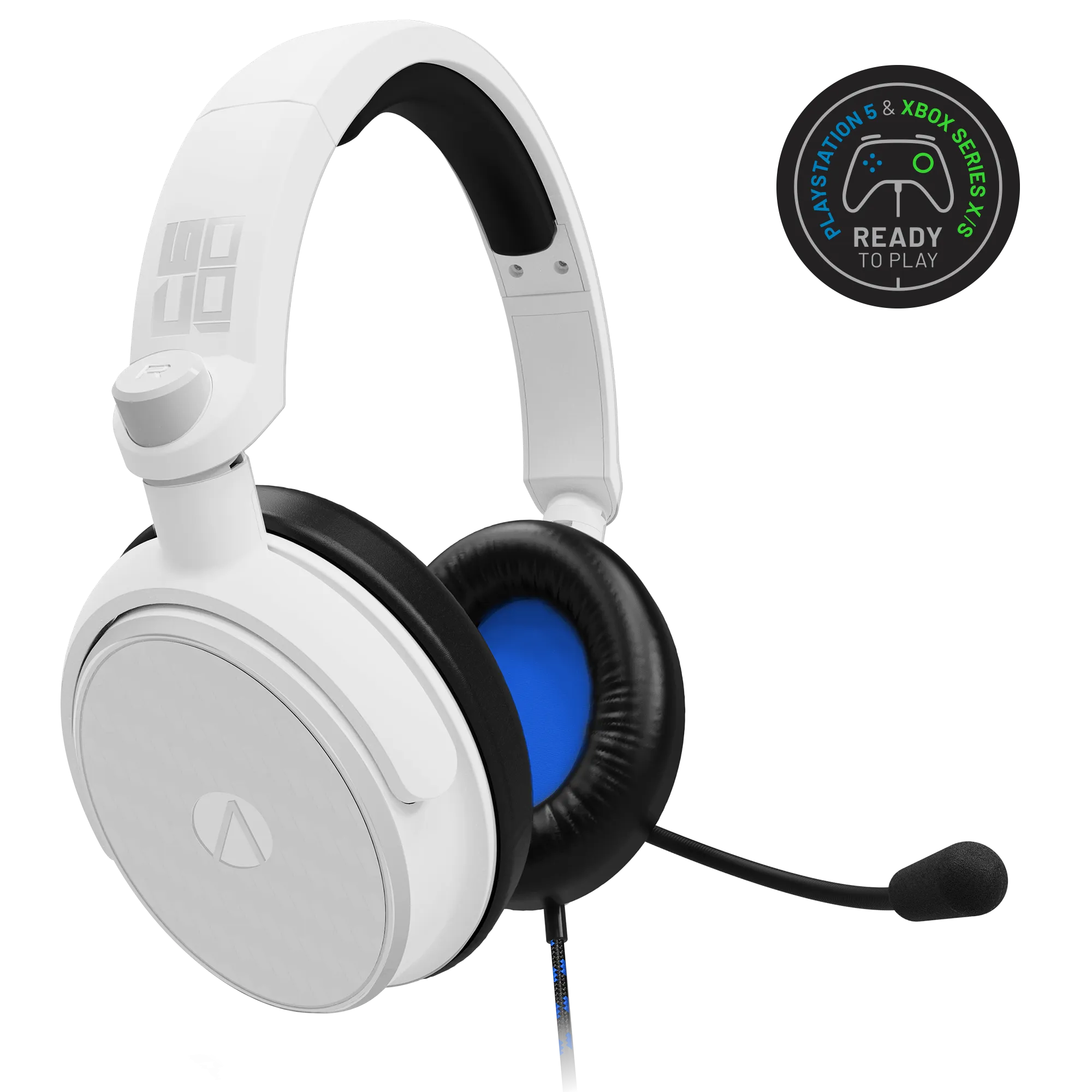 Stealth C6-100 Gaming Headset for PS4/PS5, XBOX, Switch, PC - Blue/White