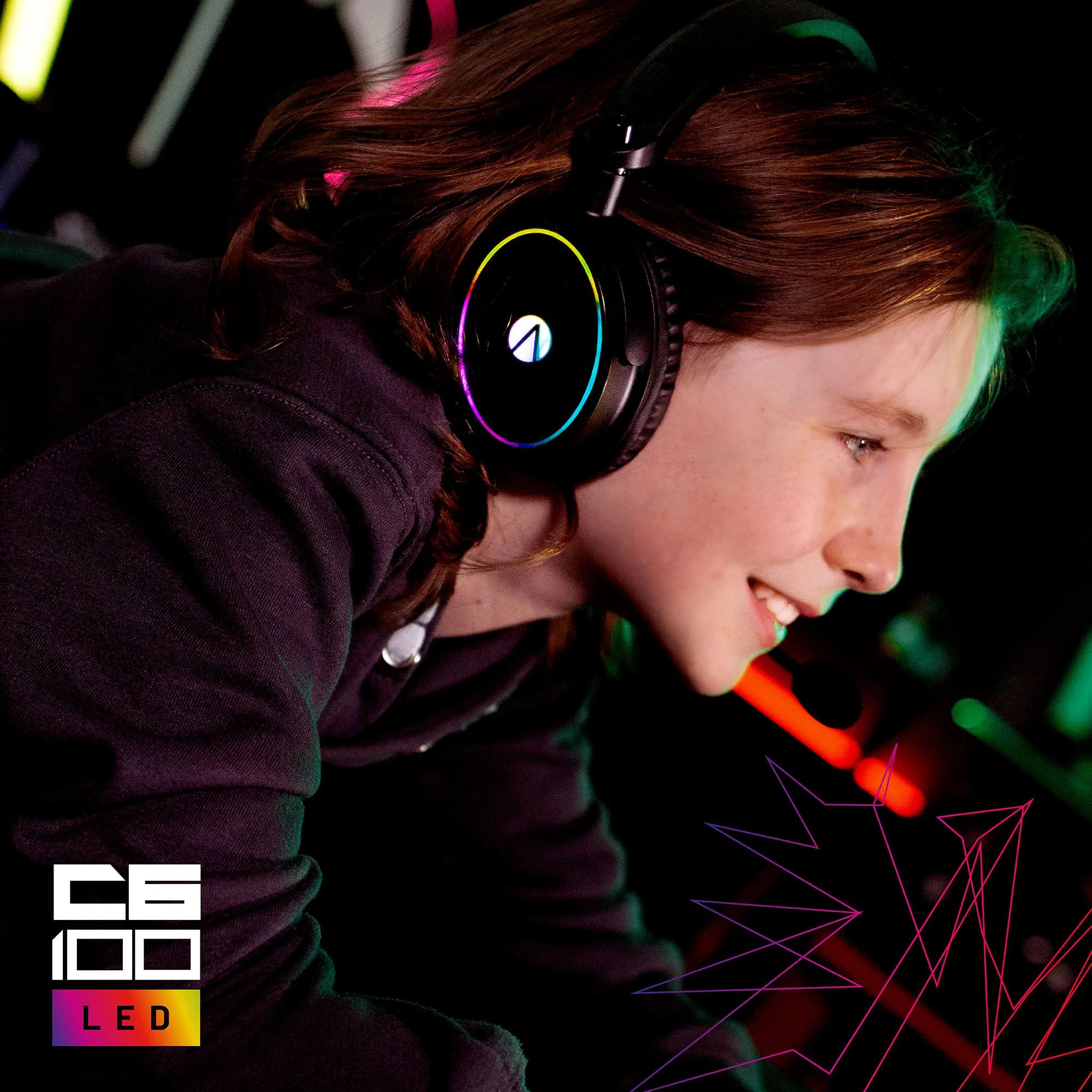 Stealth C6-100 Light Up Gaming Headset for XBOX, PS4/PS5, Switch, PC