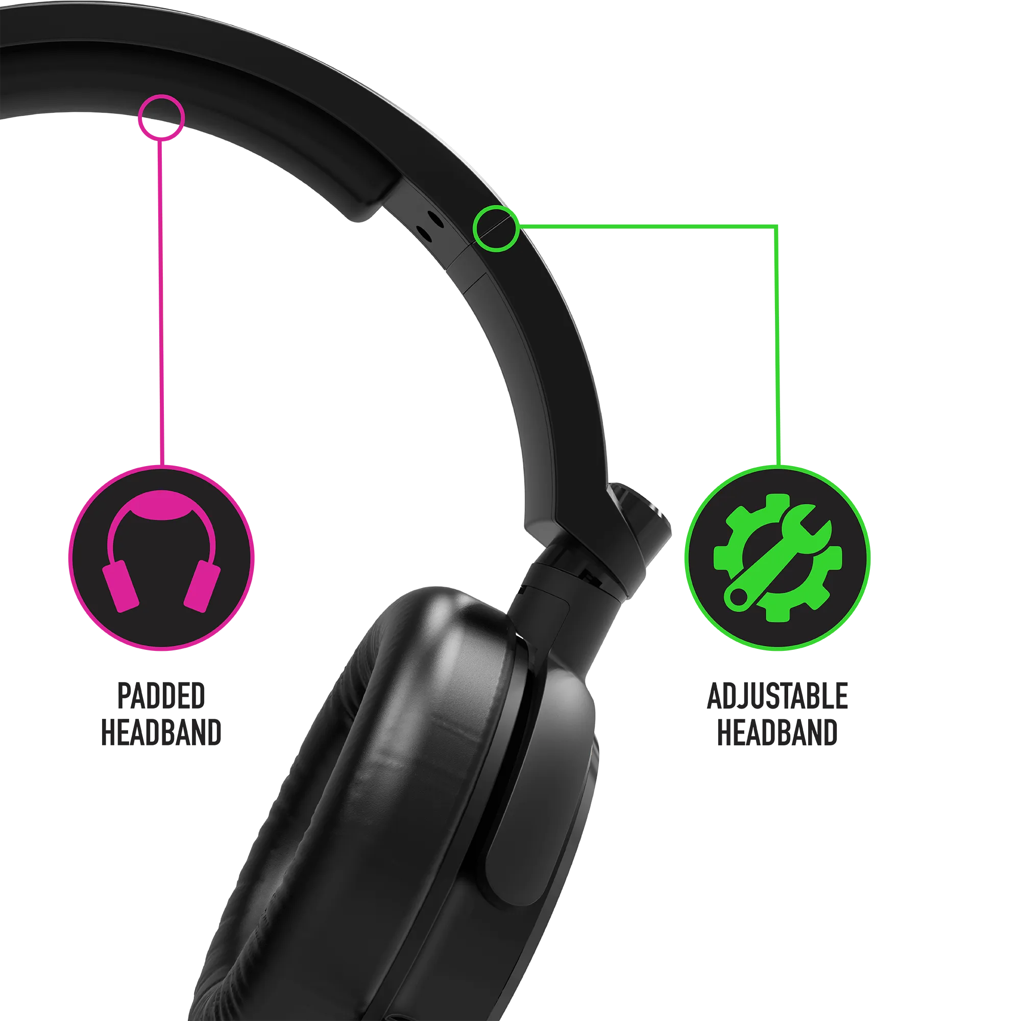 Stealth C6-100 Light Up Gaming Headset for XBOX, PS4/PS5, Switch, PC