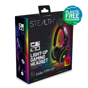 Stealth C6-100 Light Up Gaming Headset for XBOX, PS4/PS5, Switch, PC