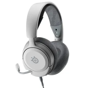 SteelSeries 61612 Arctis Nova 1P  Wired Multi-Platform Premium Gaming Headset - White