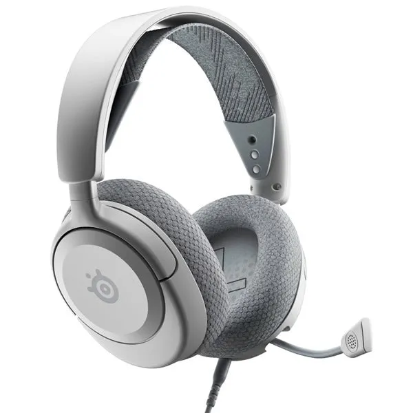 SteelSeries 61612 Arctis Nova 1P  Wired Multi-Platform Premium Gaming Headset - White