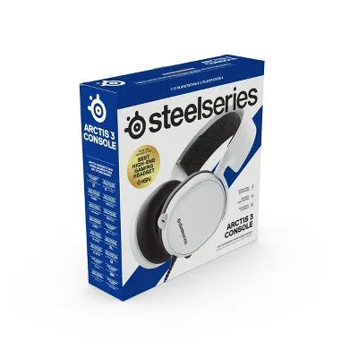 SteelSeries Arctis 3 Wired Gaming Headset for PlayStation 4/5 - White