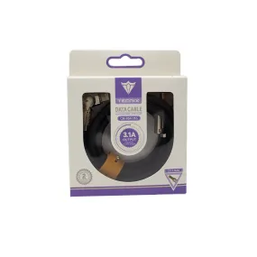 Tecnix OD 6.0m Mecha Wire USB TO Lightning 8Pin Black [CBL-834-I BK]