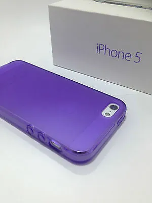 Ultra Thin Slim Fit TPU Gel Skin Case Cover for Apple iPhone SE   CODE M1
