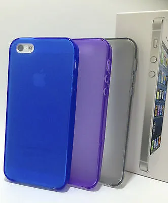 Ultra Thin Slim Fit TPU Gel Skin Case Cover for Apple iPhone SE   CODE M1