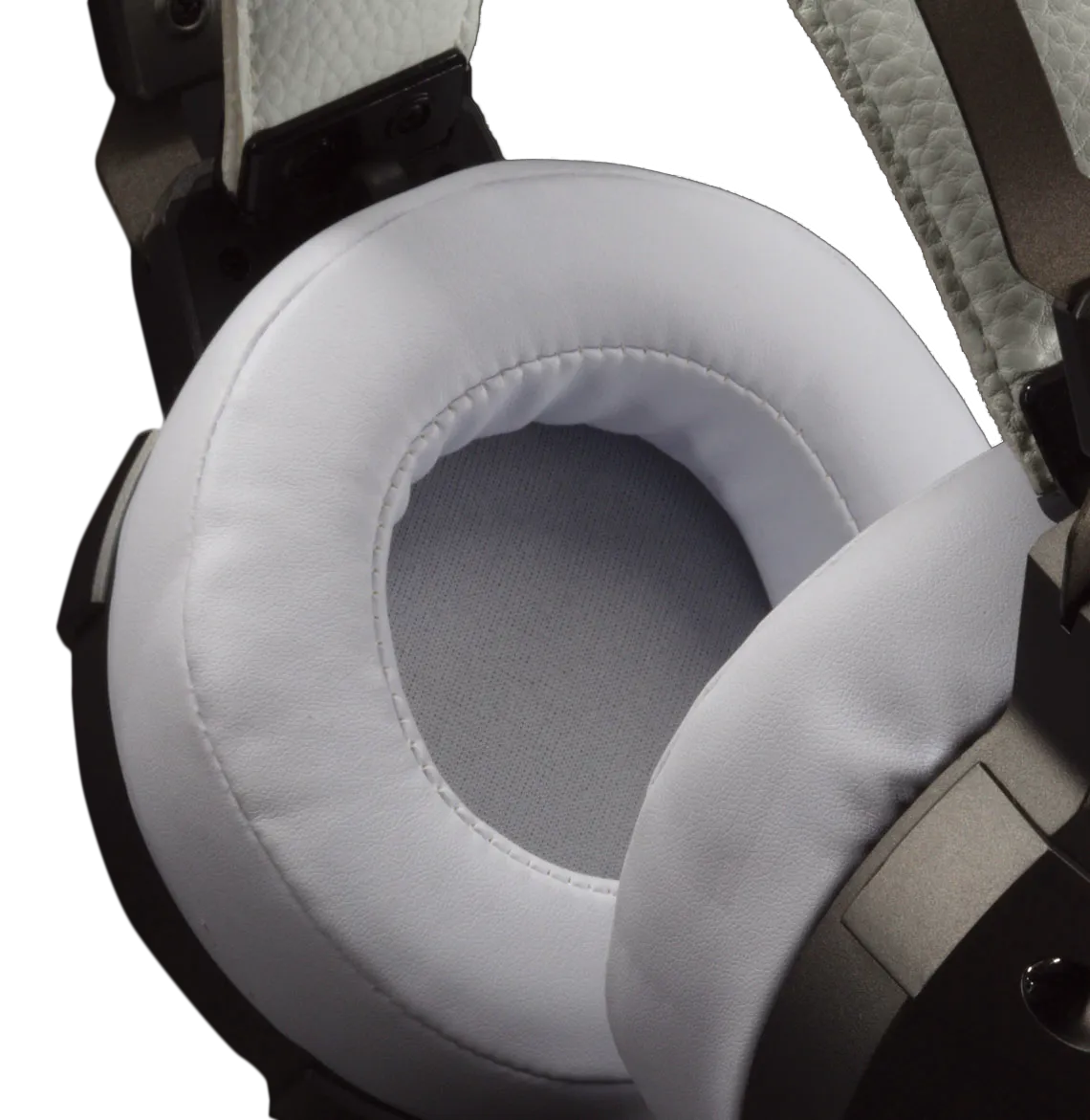 Velocilinx Boudica VXGM-HS71S-21O-WH 7.1 Surround Sound USB Gaming Headset, Silver and White