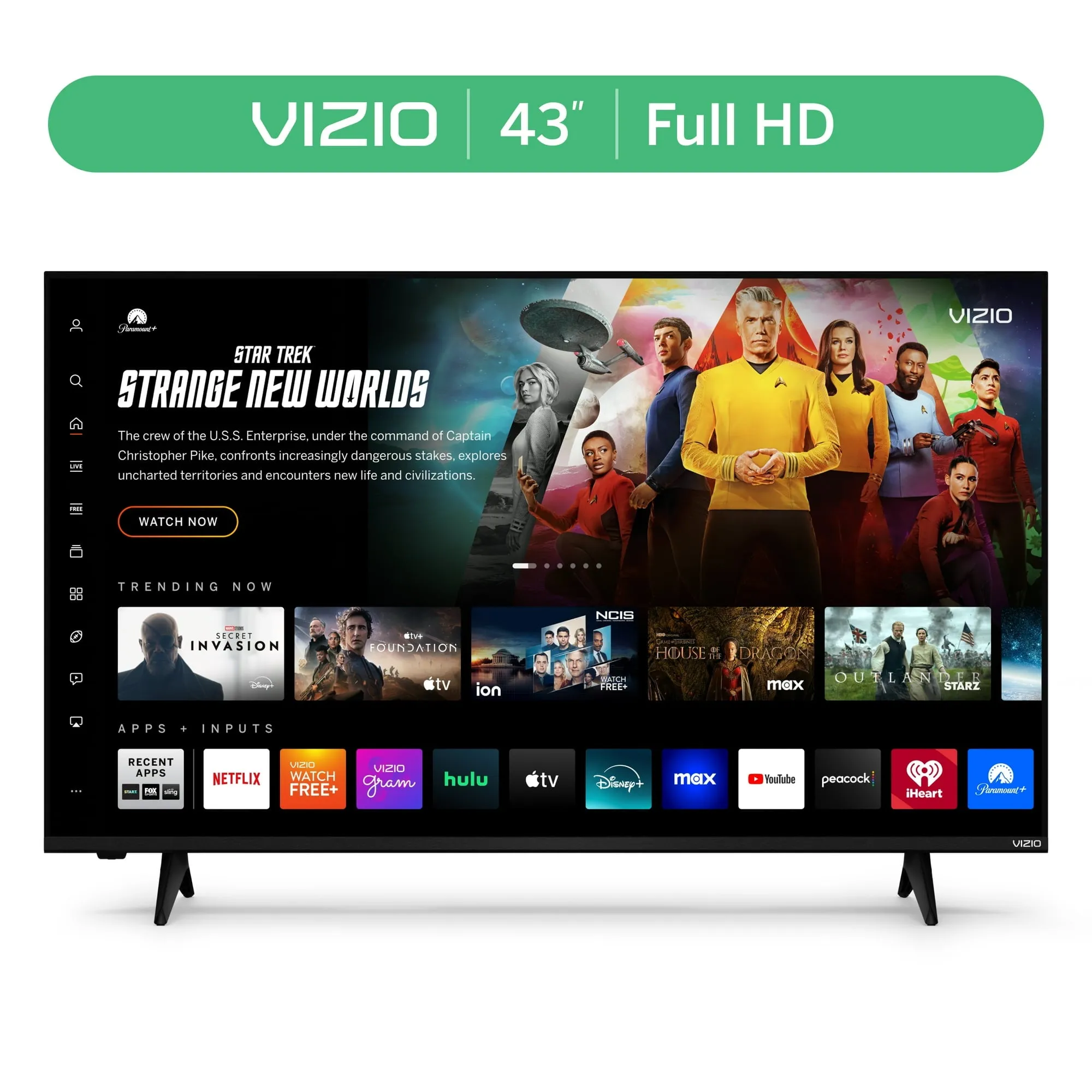 VIZIO 40" Class Full HD 1080p LED Smart TV (VFD40M-08)
