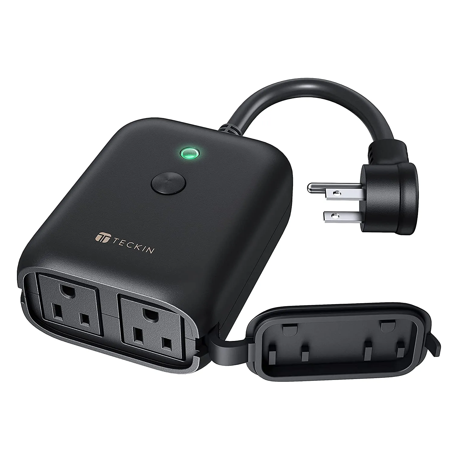 WHOLESALE Teckin SS31 WiFi Outdoor Smart Plug with 2 Sockets